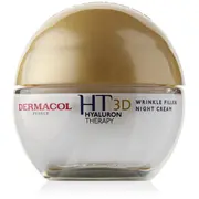 Dermacol Hyaluron Therapy 3D Pretgrumbu Aizpildošs Nakts Krēms 50 ml  8595003108393
