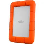 Dysk zewnętrzny Ssd Lacie Rugged Mini 500Gb Srebrno-Pomarańczowy Stmf500400  8719706044684