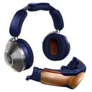Dyson Zone Absolute Vadu un bezvadu austiņu komplekts ar galvas stīpu Bluetooth zvaniem/mūzikai Blue, Copper  376067-01 5025155055649