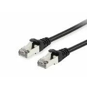 Equip Patchkabel Cat6  S/Ftp 2Xrj45 25.00M Black Lszh Polybeutel 615593 4015867234976 85444210