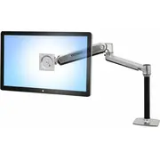Ergotron Lx Hd Sitz-Steh-Tischmontage-Lcd-Arm Silber/Black  45-384-026 0698833040098
