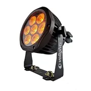 Evolights Glacier 7 Led Par 7X10W Rgbwa-Uv Ip65 āra skatuves apgaismojums  5908249803589