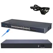 Extralink Chiron pārslēdzējs, 24X Rj45 1000Mb/S, 4X Sfp, L3, pārvaldāms  Ex.19720 5903148919720 85176200