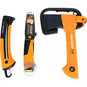 Fiskars Kempinga komplekts - cirvis  nazis zāģis 1057912 6411501200860