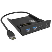 Frontplatte Icybox für 3,5 Einschub  Ib-Hub1419-I3 4250078175032 84733080