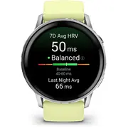 Garmin Venu4-45 silver/citron band  010-03014-02 753759356811