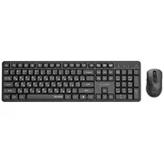 Gembird Kbs-Wms-01-Cyrl Bezvadu klusā Pro Business galda komplekts, black, Ru izkārtojums  8716309137058 Pergemklm0029