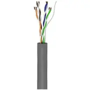 Goobay Cat 5E tīkla kabelis, U/Utp, Grey - Kabeļa garums 100 m  Rb68941 4040849689413