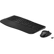 Klawiatura  mysz Hp 685 Zestaw klawiatury i myszy dual mode 3-Zone layout multi-device 23 programmable keys Os Auto-Detection low profile key travel full size bezprzewodowy 2.4 Ghz Bluetooth Qwertz niemiecki Black Smart Buy 8T6L7UtAbd 198122954674