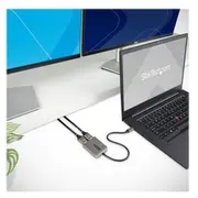 Adapter Usb Startech .Com Mst14Cd122Hd zewnętrzna karta graficzna usb 3840 x 2160 px Black, szary  0065030888288