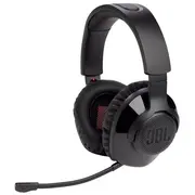 Jbl Quantum 350 Bezvadu austiņas ar pār ausīm paredzētas spēlēm, Black  Jblq350Wlblk 6925281986499