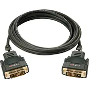 Kabelis Lindy Dvi-D - 30M Black 32599  4002888325998