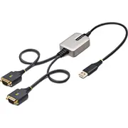 Kabelis Startech Adap 2-Port Usb uz Seriālo 0,6M  2P1Ffc-Usb-Serial 0065030898393