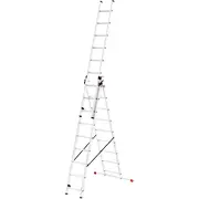 Kāpnes kombinējamās Profistep Combi / alumīnija 3X12 pakāpieni  037312007 4007126025166