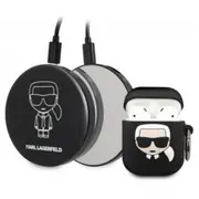 Karl Lagerfeld Klbppboa2K Apvalks Priekš Apple Airpods  Uzlāde 3700740491546