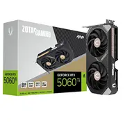 Zotac Gaming Geforce Rtx 5060 Ti Amp, 8192 Mb Gddr7 videokarte  Zt-B50610F-10M 8886307700537