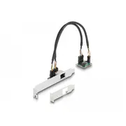 Tīkla karte Delock Mini Pcie I/O pusizmērs 1 x Rj45 2,5 Gigabit Lan  95271 4043619952717