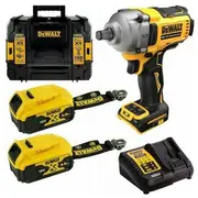 Dewalt Klucis triecienurbjmašīnai 1/2 18V Dcf891P2T 812Nm 2X5.0Ah 4-Ātrumu Tstak Ring Lanyard Ready  Dcf891P2Lrt-Qw 5035048797365