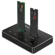 Stacja dokująca dysków Ssd M.2  Nvme Sata Usb-C Dual 2 x 2Tb 52274 5901878522746 Aiqols000052274