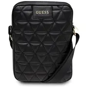 Maciņš universāls sportam Guess  Torba Gutb10Qlbk 10 czarna/black Quilted Tablet Bag Gue000772-0 3700740476215