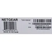 Netgear Gs108Ge  606449025187 Net-Wrpn-Ngr-025