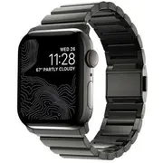 Nomad siksna no nerūsējošā tērauda V2 45Mm / 44Mm  Graphite Nm1A41Bxs0 856500018157