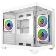 Obudowa Cooler Master case Elite 481 Wood, Atx, Przezroczysty panel boczny, 3X 120Mm Argb Fan, White  E481-Whnn-S00 4719512160824