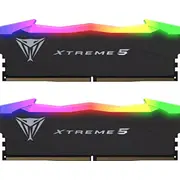 Patriot Viper Gaming Rgb Xtreme 5 Ddr5-7600 Ram, Cl 36, Intel Xmp 3.0 - 48Gb Dual-Kit, Black  Mepm-123 4711378425482 Pvxr548G76C36K
