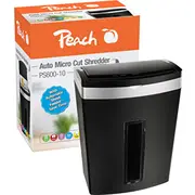 Peach Auto Micro Cut Schredder Ps600-10 Black/Silber  7640182385385