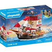 Playmobil Piraci 71418 Statek Piracki  4008789714183 Dzi-Zklo-Pml-0529