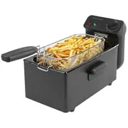 Proficook Pc-Fr 1325 Vienvietīga 3 L Brīvstāvoša dziļā fritēšanas panna 2000 W Black  4006160046144 Agdpfofry0009