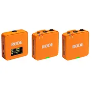 Rode Microphones Wireless Go Gen 3 Orange  Wigogen3Ora 0698813016587