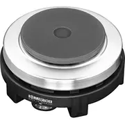 Rommelsbacher Reisekochplatte Rk 501 Edelstahl/Black  4001797132000