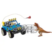 Schleich Dinosaurs Geländewagen mit Dino-Außenposten  41464 4059433572703