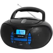 Sencor Spt 2700Bk Cd/Bt/Mp3/Usb/Aux Boombox  8590669346332