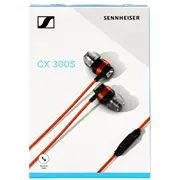 Sennheiser Cx 300S in Ear corded Headset, red  4044155245080