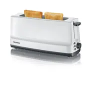 Severin At 2232 Automatik Langschlitztoaster Start 800W White-Grau  4008146017179