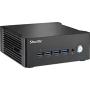 Shuttle Nano dators Na10H 1L Black 8845Hs 3,8 Ghz  Na10H7 887993007403