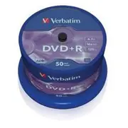 Spindle 50 DvdR 4 7Gb 16X Sergr.  43550/50 0023942435501