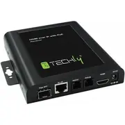 Av Techly Hdmi signāla pārraides uztvērējs pa tīmekļa kabeli, Rj45 Poe, Tv Wall 20515  020515 8054529020515