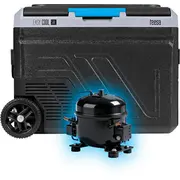 Ceļojumu ledusskapis Teesa profesionāls ceļojumu kompresora ar saldēšanas funkciju 50L Dc12/24 Ac 230V, lielas riteņi un izturīga rokturis, Bluetooth  Tsa6005 5901890127295