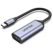 Unitek Adapteris Usb-C uz Hdmi 2.1 8K 60Hz grey 15Cm V1416B  4894160047649 55637