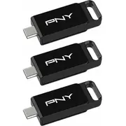 Usb-Stick 128Gb Pny Elite Usb 3.2 Type-C retail 3-Pack  P-Fd128X3Elc-Ge 0751492793597 85235110