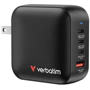 Verbatim Mini-Gan-Ladegerät 100W 4-Port, 1X Usb-A , 3X Usb-C Black, Pd 3.0, Qc 3.0  32231 0023942322313