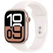 Watch Series 10 Gps  Cellular 46 mm Rose Gold Aluminium Case with Light Blush Sport Band - S/M Mwy63Et/A 195949553806 444666