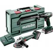 Komplekts elektroinstrumentu Metabo Metabo.combo Set 18V 2.4.3 Bs18W18 1X4.0Ah, 1X2.0Ah Metabox ...  685204500 4061792223790