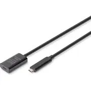 Kabel przedłużający aktywny Usb-C - Usb-C, Usb 3.2 Gen2, 10Gbps, 5M  Da-73112 4016032497424 Akasspu00000015