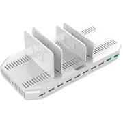 Unitek Charging Station 10X Usb biały  Y-2190A 4894160031785 Gs-Zas-Uni-022