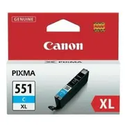 Aksesuāri un izejmateriāli Canon  Tintes kārtridžs Cli-551Xl Cyan 6444B001 4960999904931