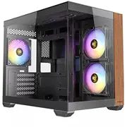 Antec Boitier Mini Tour Micro-Atx Cx600M Wood Rgb Avec Panneaux Vitres 0-761345-10138-7  761345101387 Gean-144